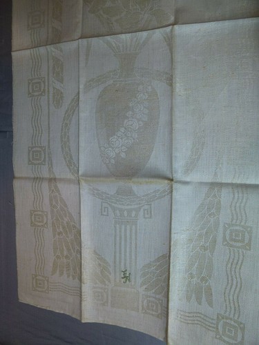 Jugendstil leinen damast - jugendstil,